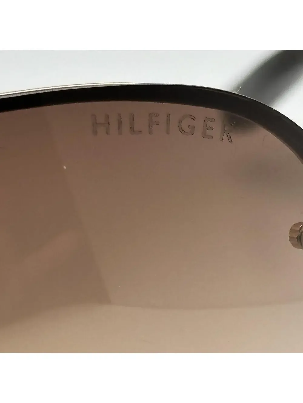 Tommy Hilfiger Sunglasses Brown Gradient Lens Black Frame